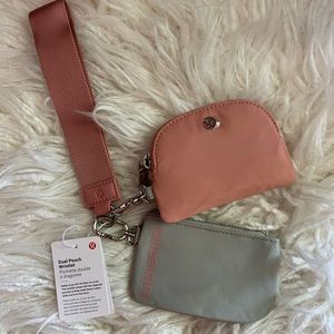 Lululemon dual pouch wristlet